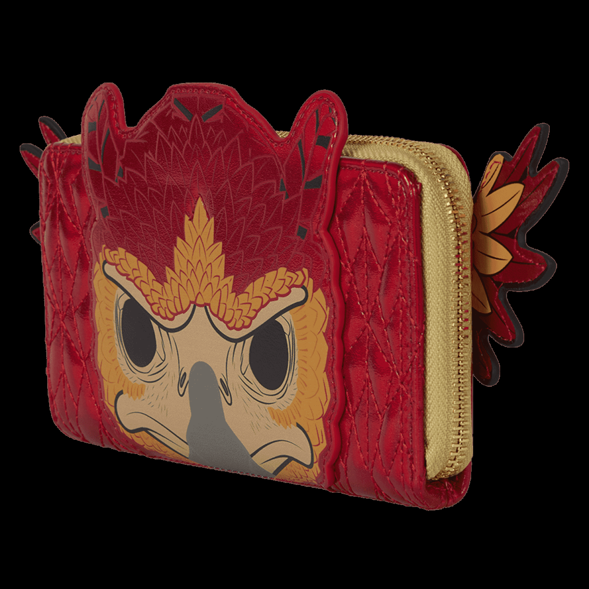 Funko Pop! By Loungefly Harry Potter Exclusive Fawkes Phoenix Cosplay Zip Around Wallet - Figurine Wallets Harry Potter - vue 3