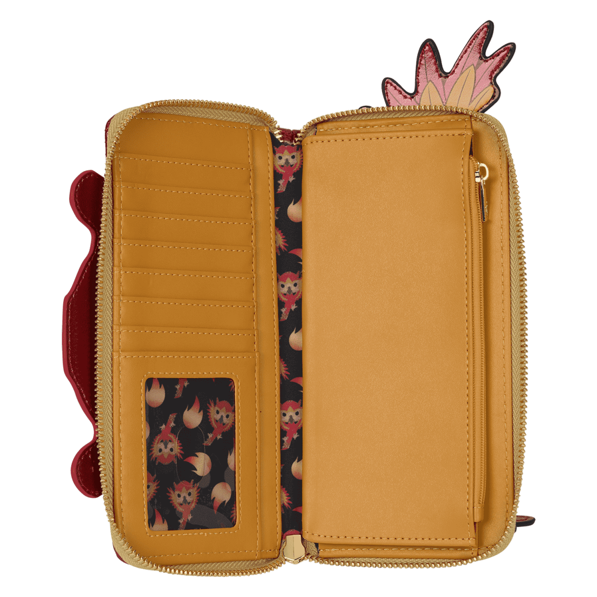 Funko Pop! By Loungefly Harry Potter Exclusive Fawkes Phoenix Cosplay Zip Around Wallet - Figurine Wallets Harry Potter - vue 4