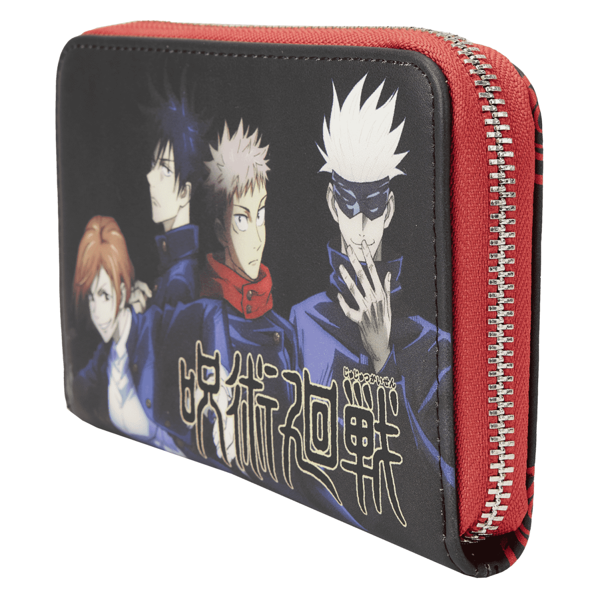 Jujutsu Kaisen Exclusive First Years and Gojo Sensei Zip Around Wallet - Figurine Wallets Jujutsu Kaisen - vue 3