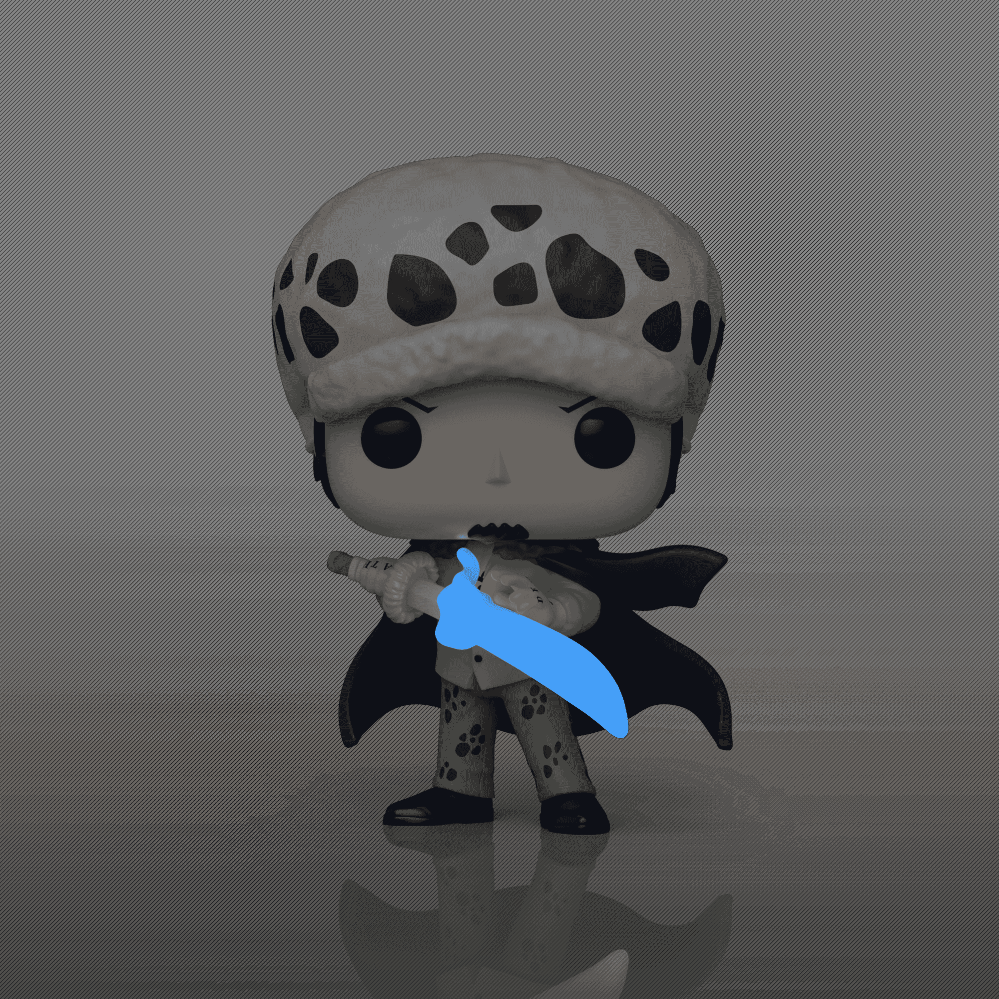 Pop! Trafalgar Law (Glow) - Figurine Pop! One Piece - vue 3