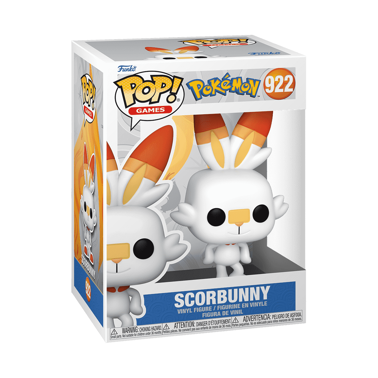 Pop! Scorbunny - Figurine Pop! Pokémon - vue 2