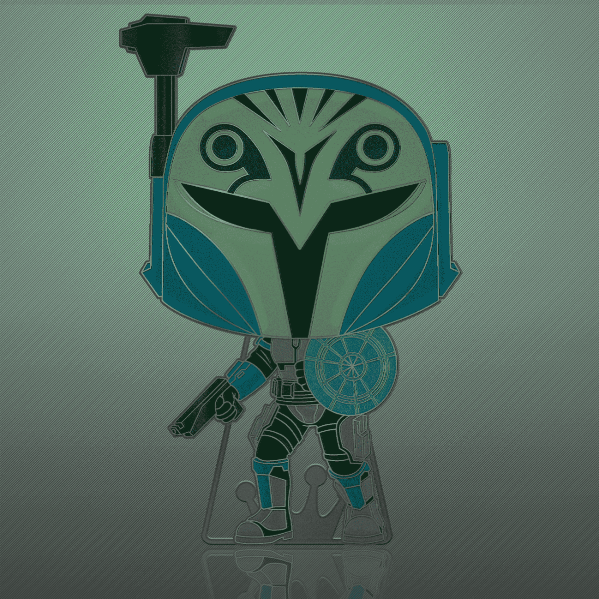 Pop! Pin Bo-Katan (Glow) - Figurine Pins Star Wars - vue 3