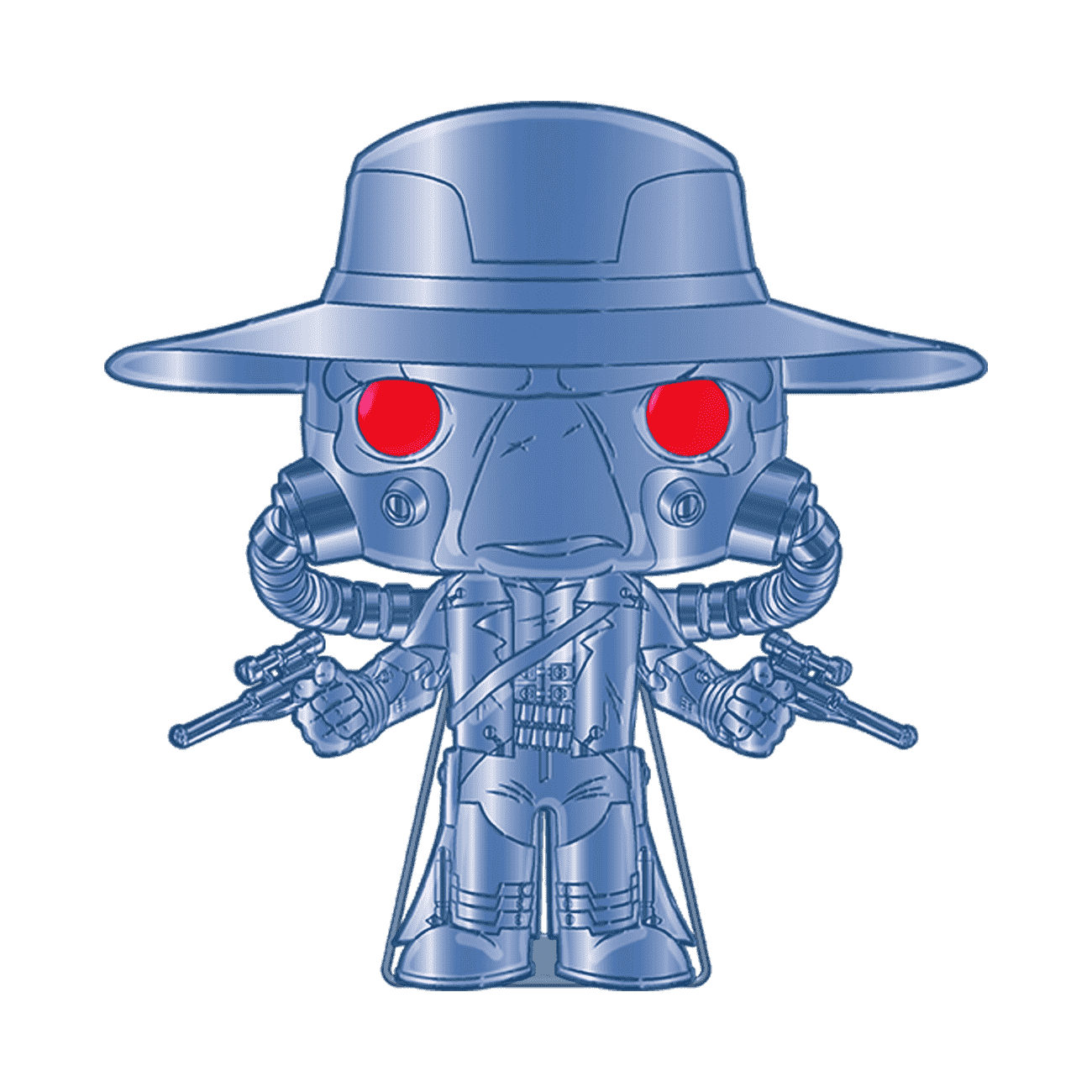 Pop! Pin Cad Bane - Figurine Pins Star Wars - vue 5