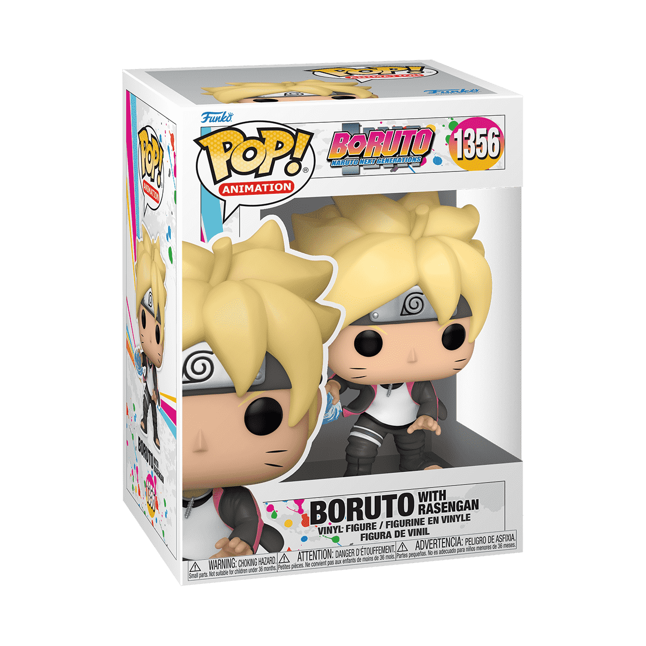 Pop! Boruto with Rasengan - Figurine Pop! Boruto: Naruto Next Generations - vue 2