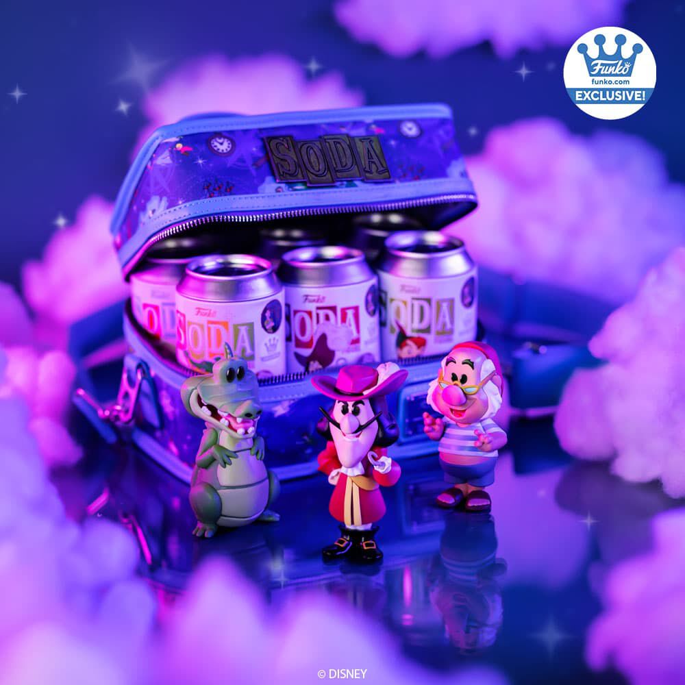 Vinyl SODA Peter Pan 6-Pack with Cooler - Figurine Vinyl SODA & Bag Disney - vue 2