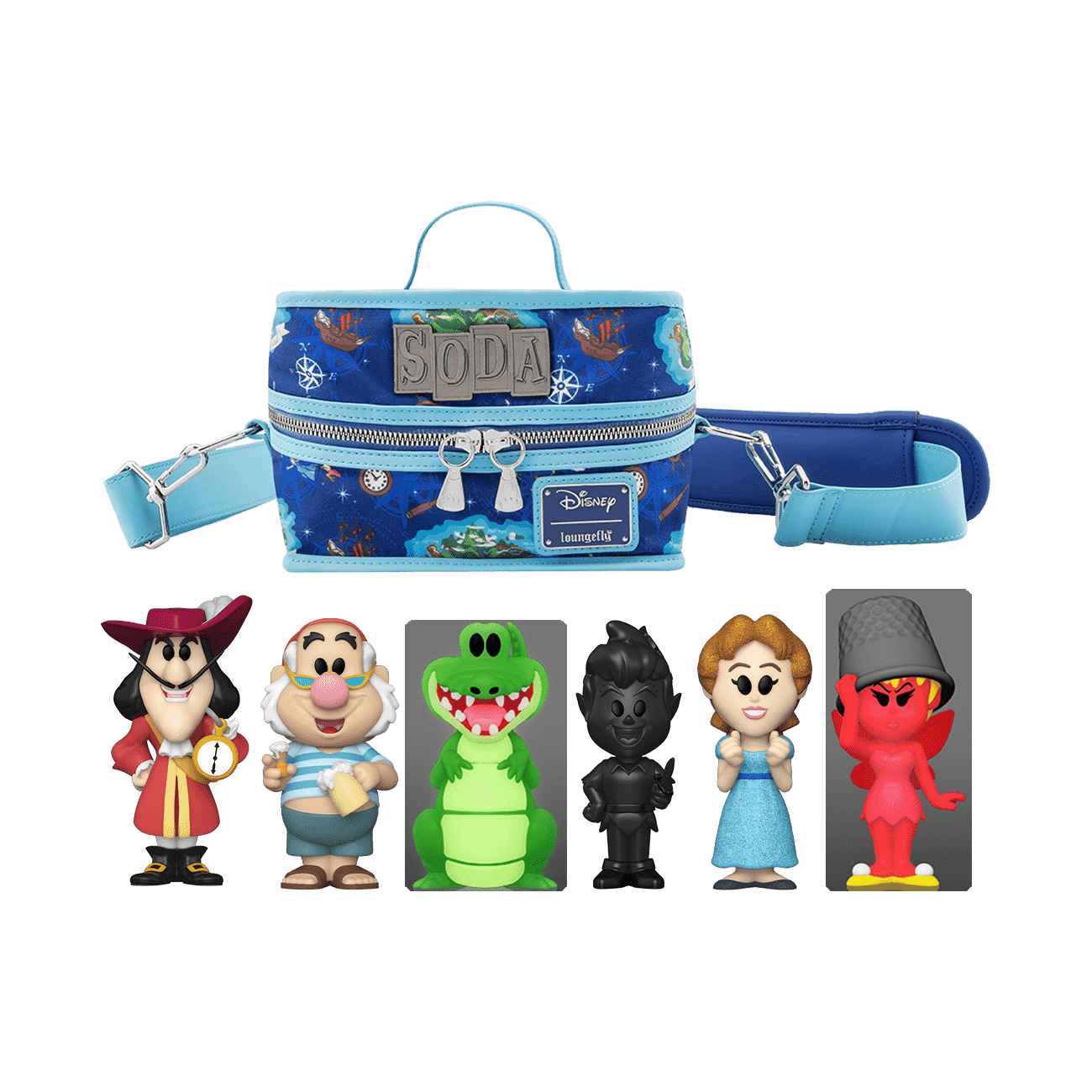 Vinyl SODA Peter Pan 6-Pack with Cooler - Figurine Vinyl SODA & Bag Disney - vue 4