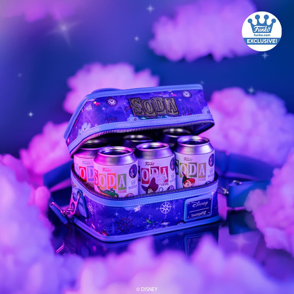 Vinyl SODA Peter Pan 6-Pack with Cooler - Figurine Vinyl SODA & Bag Disney - vue 10
