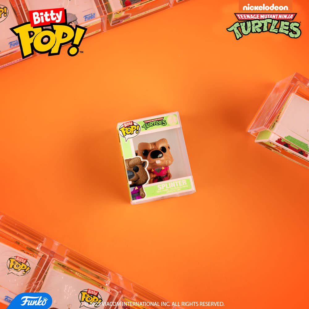 Bitty Pop! Teenage Mutant Ninja Turtles 4-Pack Series 3 - Figurine Bitty Pop! Teenage Mutant Ninja Turtles - vue 2