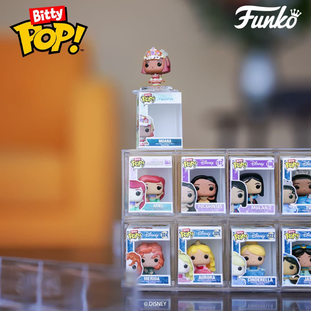 Bitty Pop! Disney Princess 4-Pack Series 4 - Figurine Bitty Pop! Disney - vue 6