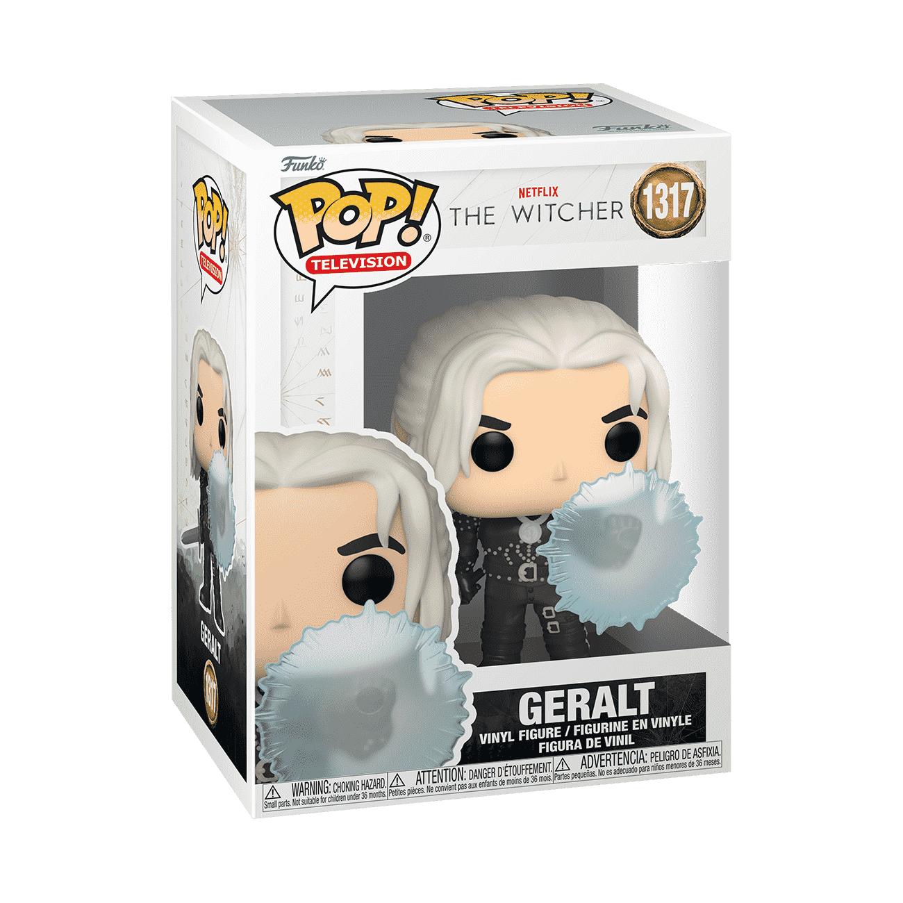 Pop! Geralt with Shield - Figurine Pop! The Witcher - vue 2