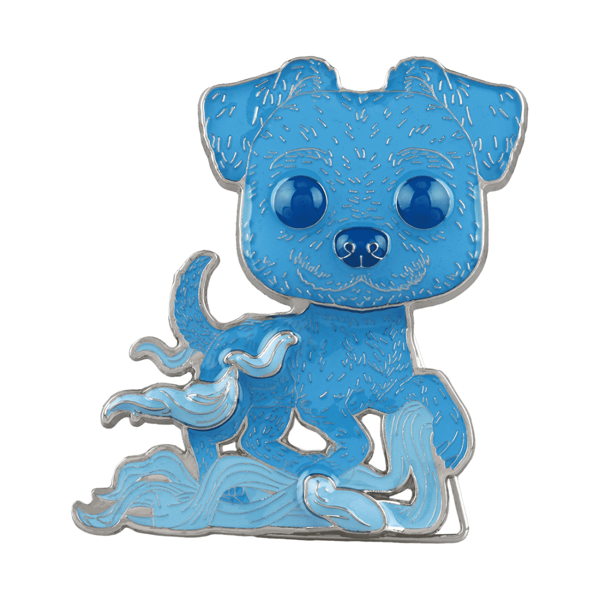 Pop! Pin Ron Weasley's Jack Russell Terrier Patronus (Glow) - Figurine Pins Harry Potter - vue 2