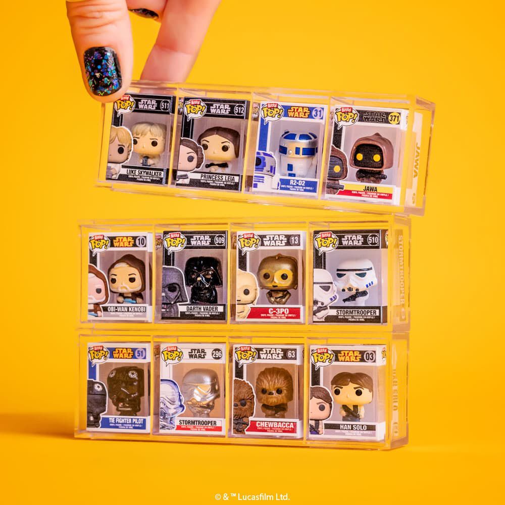 Bitty Pop! Star Wars 4-Pack Series 1 - Figurine Bitty Pop! Star Wars - vue 2