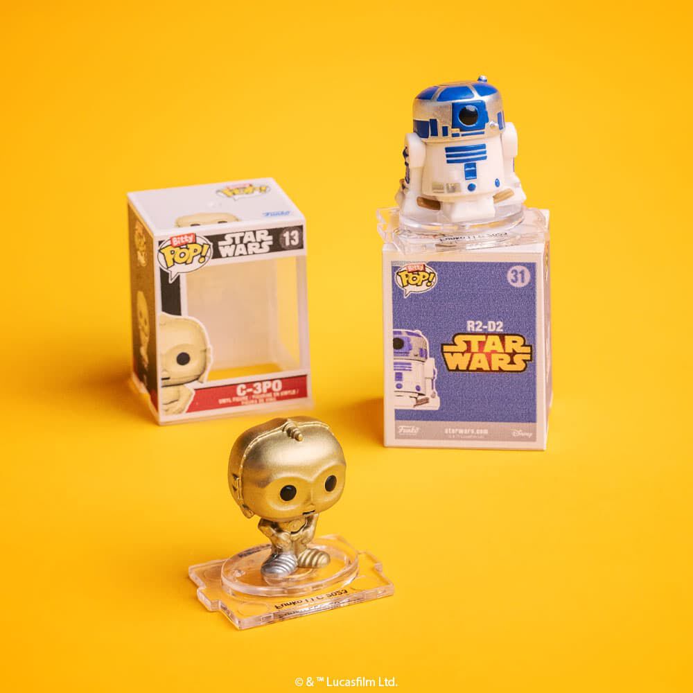 Bitty Pop! Star Wars 4-Pack Series 2 - Figurine Bitty Pop! Star Wars - vue 2