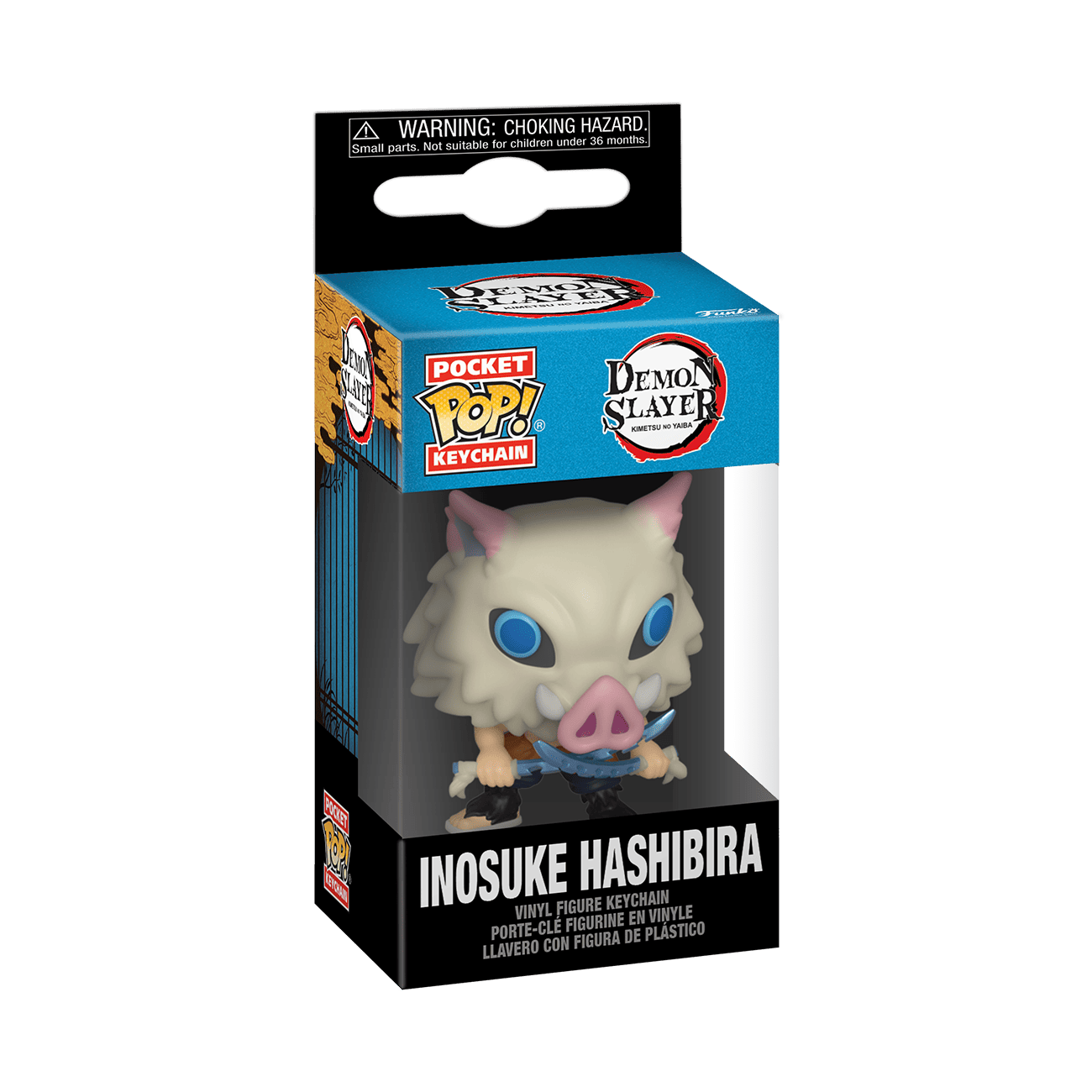 Pop! Keychain Inosuke Hashibira - Figurine Pop! Demon Slayer - vue 2