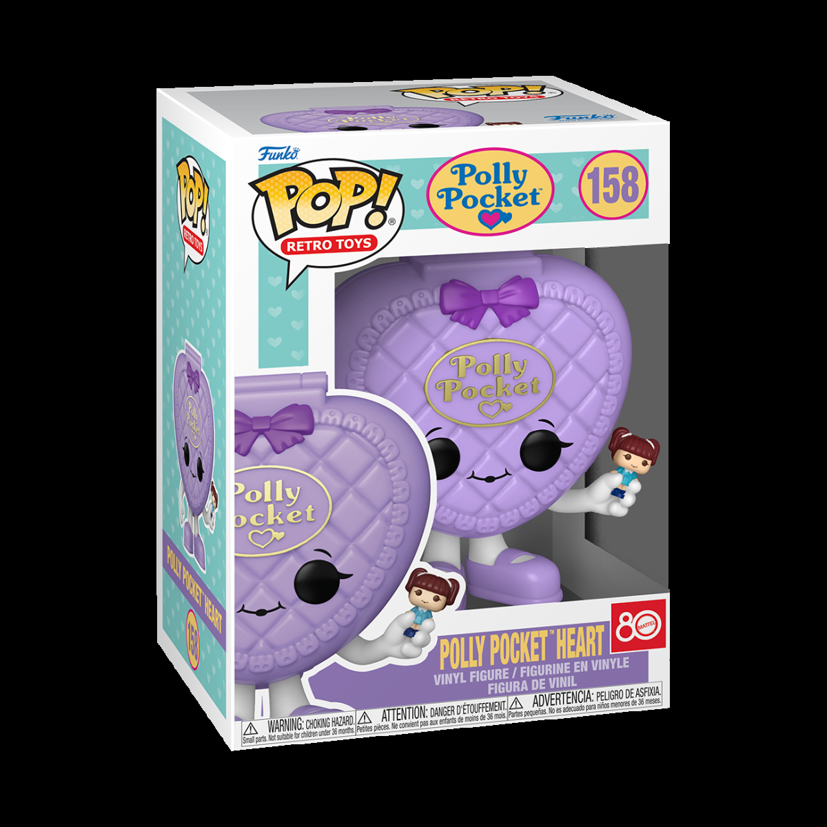 Pop! Polly Pocket Heart - Figurine Pop! Polly Pocket - vue 2
