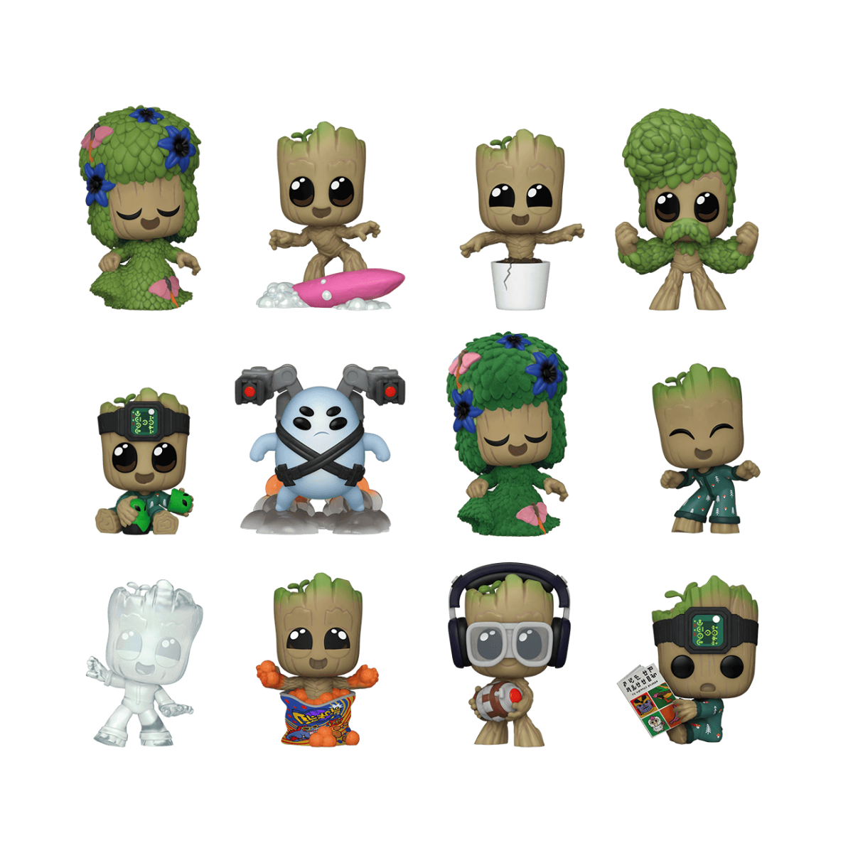 I Am Groot Mystery Minis - Figurine Mystery Minis Marvel - vue 2