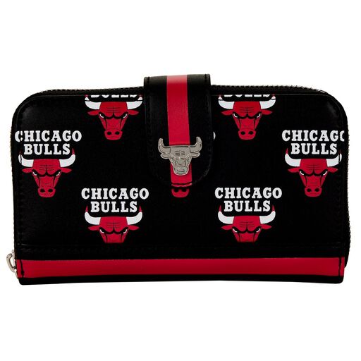 NBA Chicago Bulls Logo Zip Around Wallet - Figurine Wallets