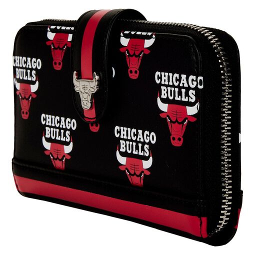 NBA Chicago Bulls Logo Zip Around Wallet - Figurine Wallets NBA - vue 3