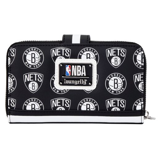 NBA Brooklyn Nets Logo Zip Around Wallet - Figurine Wallets NBA - vue 4