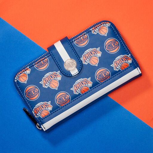 NBA New York Knicks Logo Zip Around Wallet - Figurine Wallets NBA - vue 2