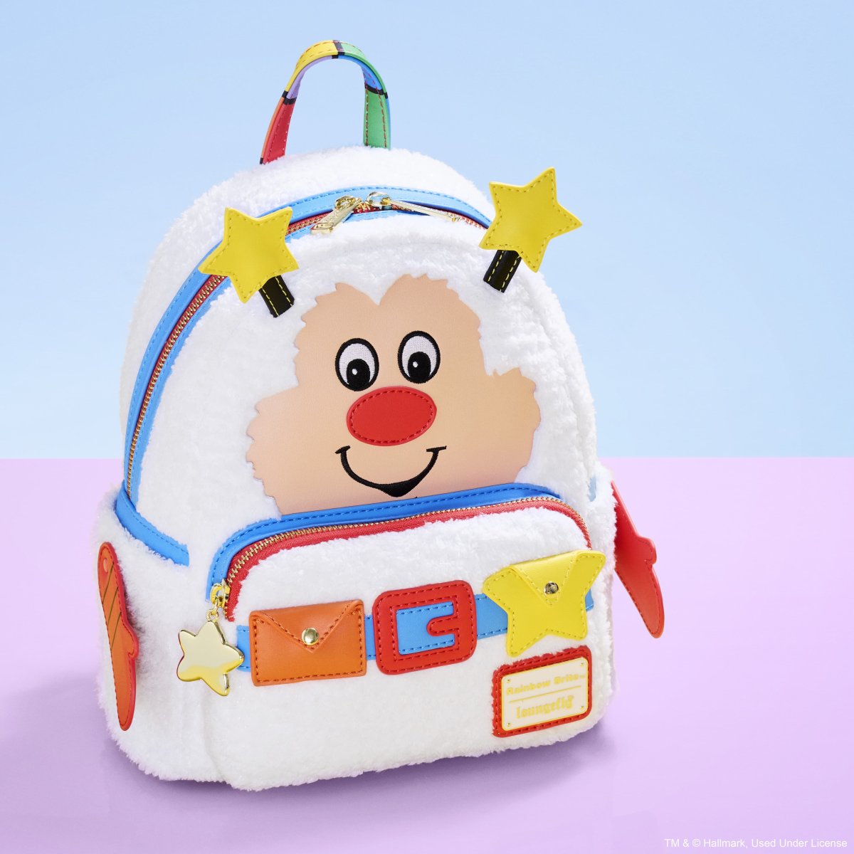 Rainbow Brite??? Twink Plush Cosplay Light Up Mini Backpack - Figurine Bags Rainbow Brite - vue 2