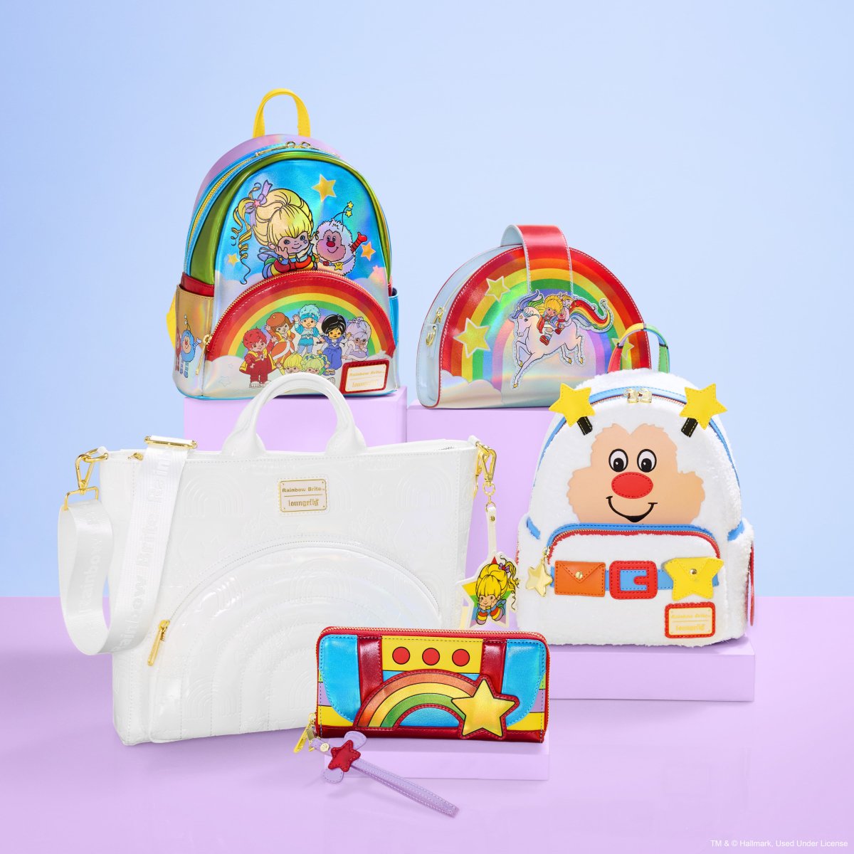 Rainbow Brite??? Twink Plush Cosplay Light Up Mini Backpack - Figurine Bags Rainbow Brite - vue 3