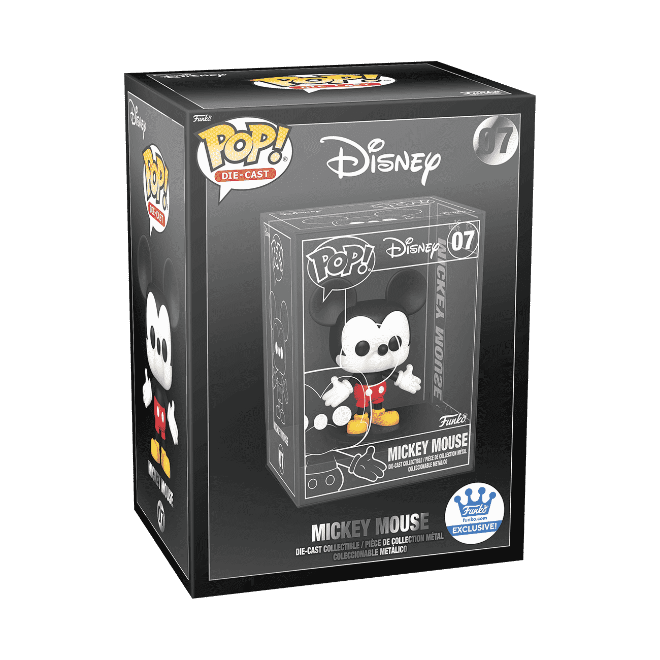 Pop! Die-Cast Mickey Mouse - Figurine Pop! Disney - vue 3