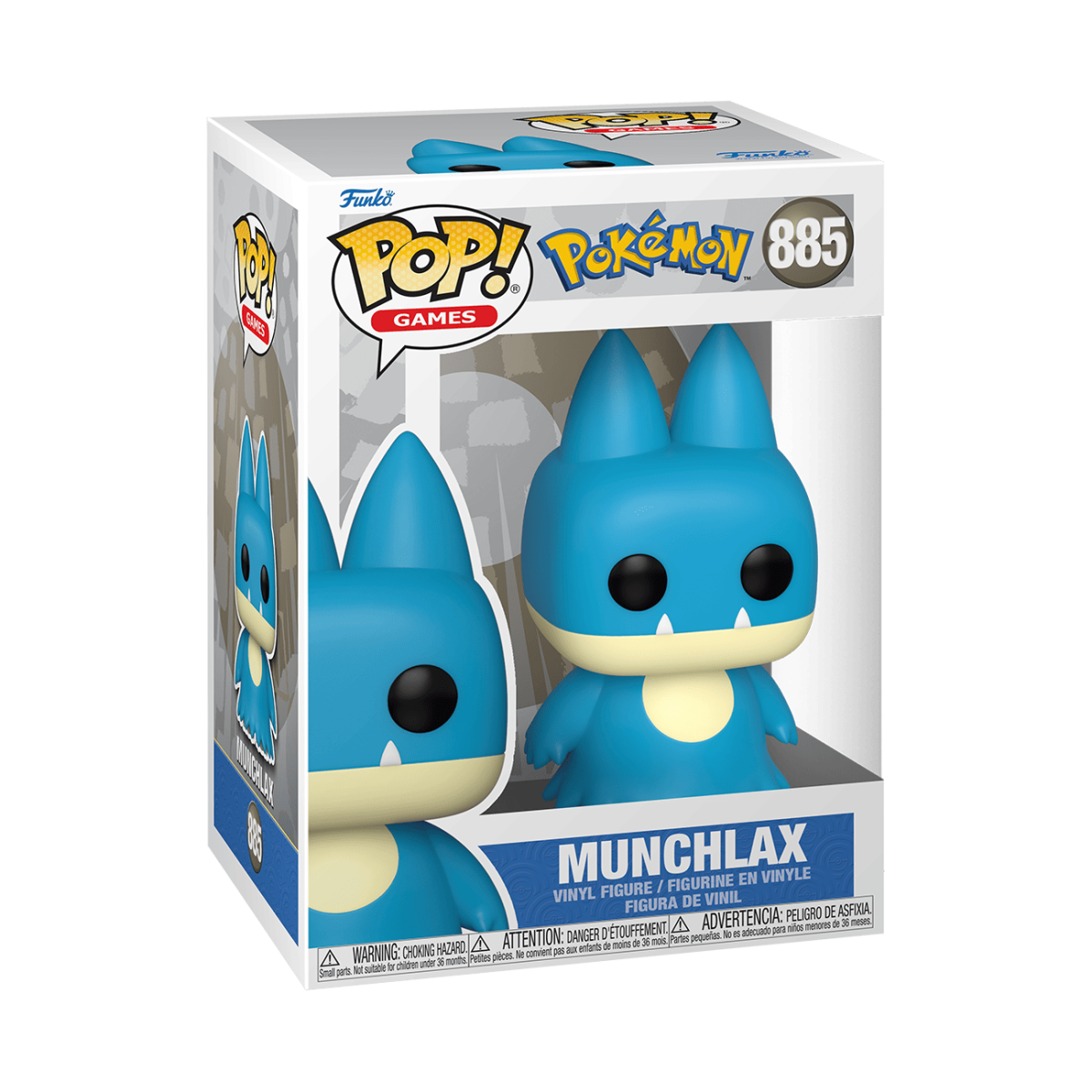 Pop! Munchlax - Figurine Pop! Pokémon - vue 3