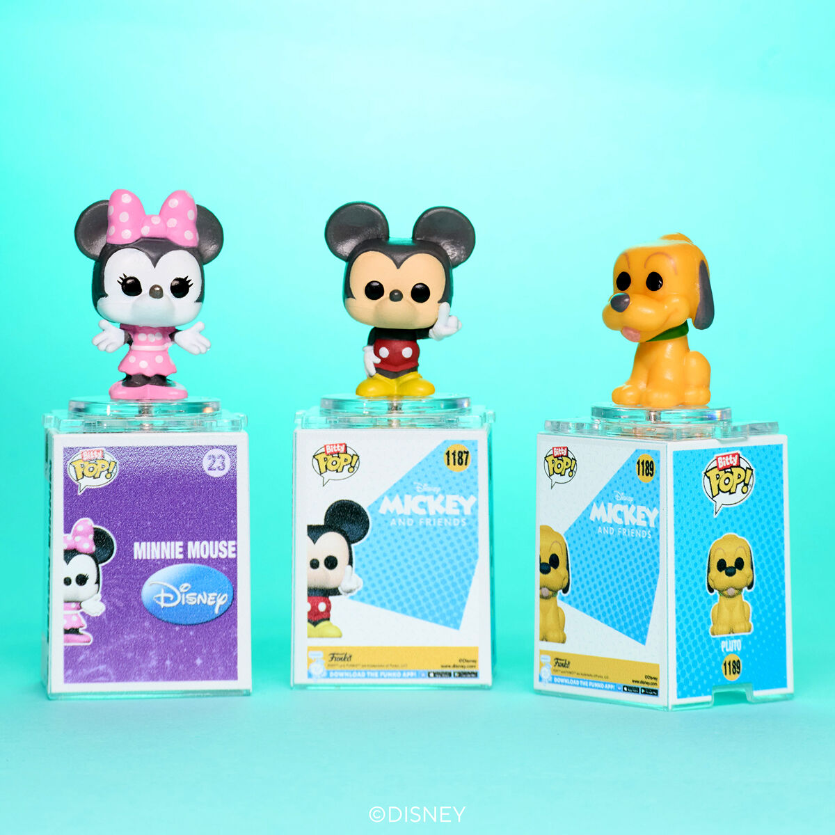 Bitty Pop! Disney 4-Pack Series 1 - Figurine Bitty Pop! Disney - vue 2