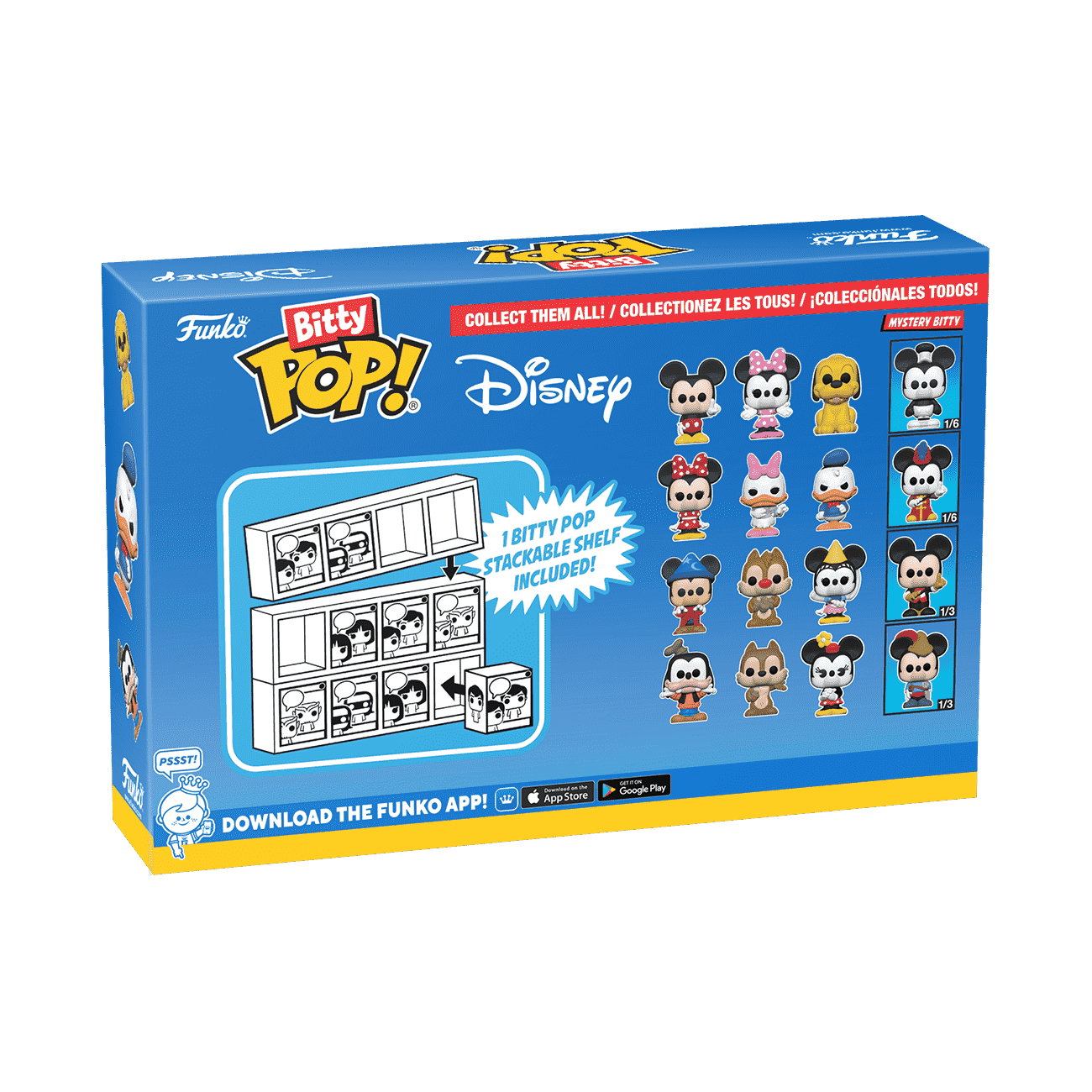 Bitty Pop! Disney 4-Pack Series 4 - Figurine Bitty Pop! Disney - vue 3