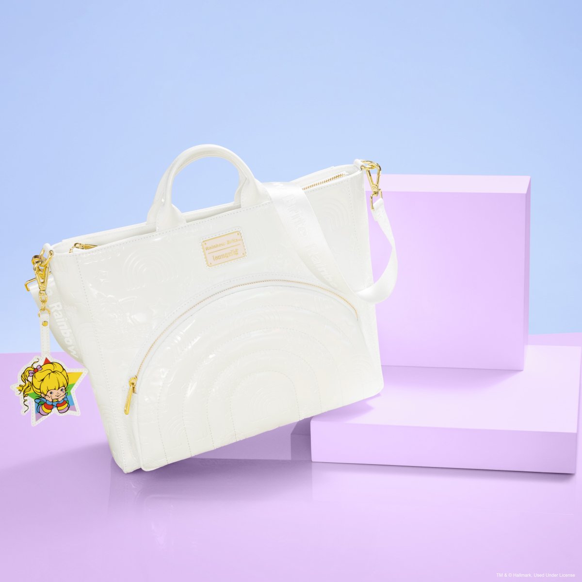 Rainbow Brite??? Iridescent Convertible Backpack & Tote Crossbody Bag - Figurine Bags Rainbow Brite - vue 2