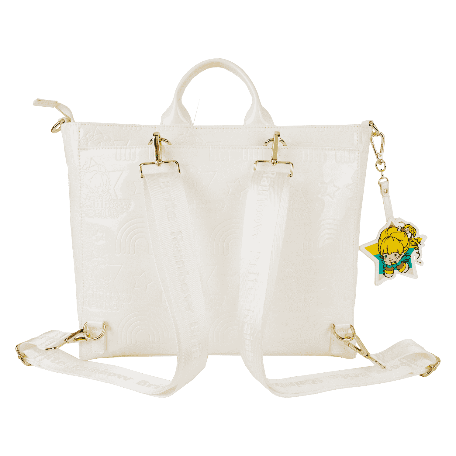 Rainbow Brite??? Iridescent Convertible Backpack & Tote Crossbody Bag - Figurine Bags Rainbow Brite - vue 6