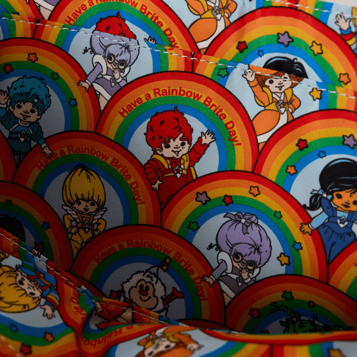 Rainbow Brite??? Iridescent Convertible Backpack & Tote Crossbody Bag - Figurine Bags Rainbow Brite - vue 7