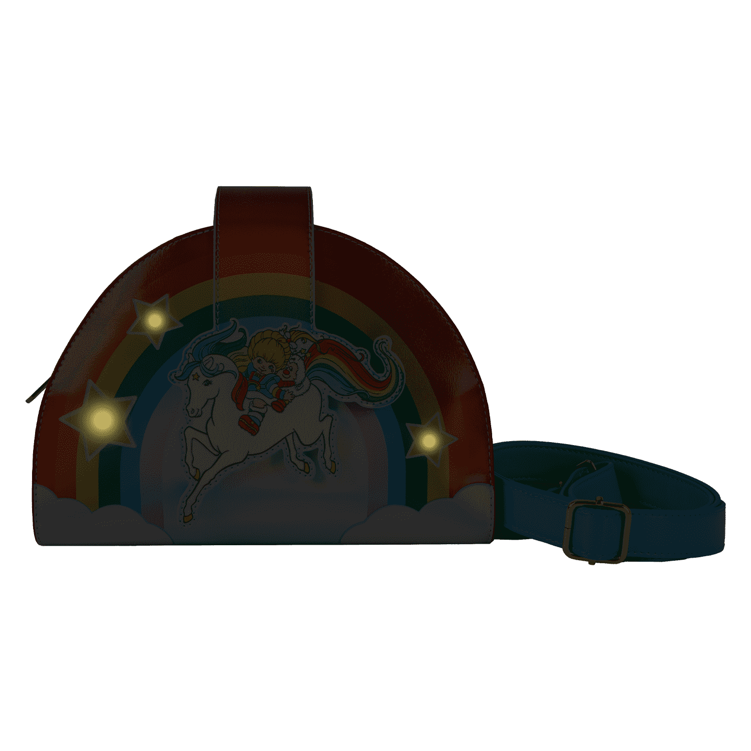 Rainbow Brite??? & Starlite Rainbow Light Up Figural Crossbody Bag - Figurine Bags Rainbow Brite - vue 4
