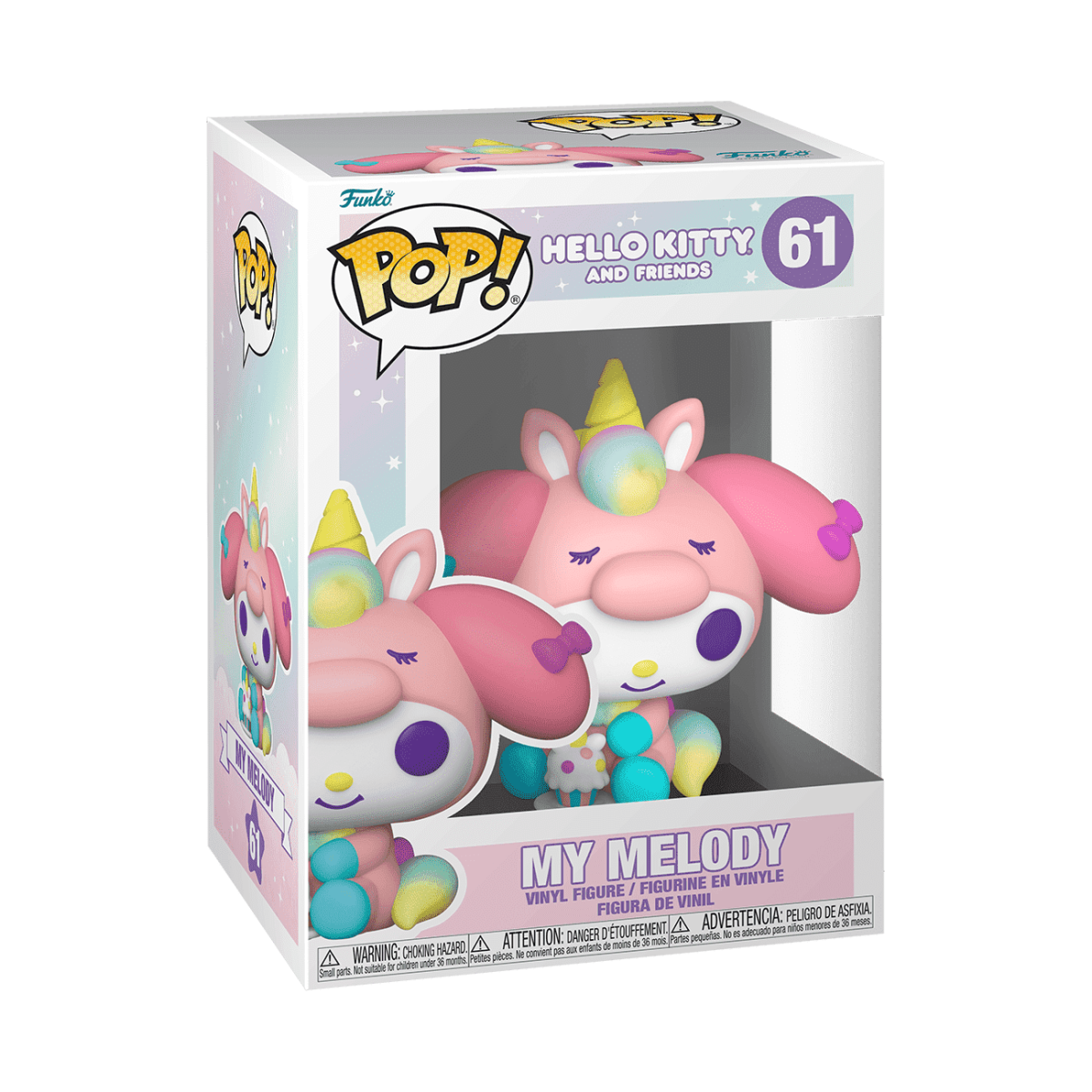Pop! My Melody Unicorn - Figurine Pop! Sanrio - vue 2