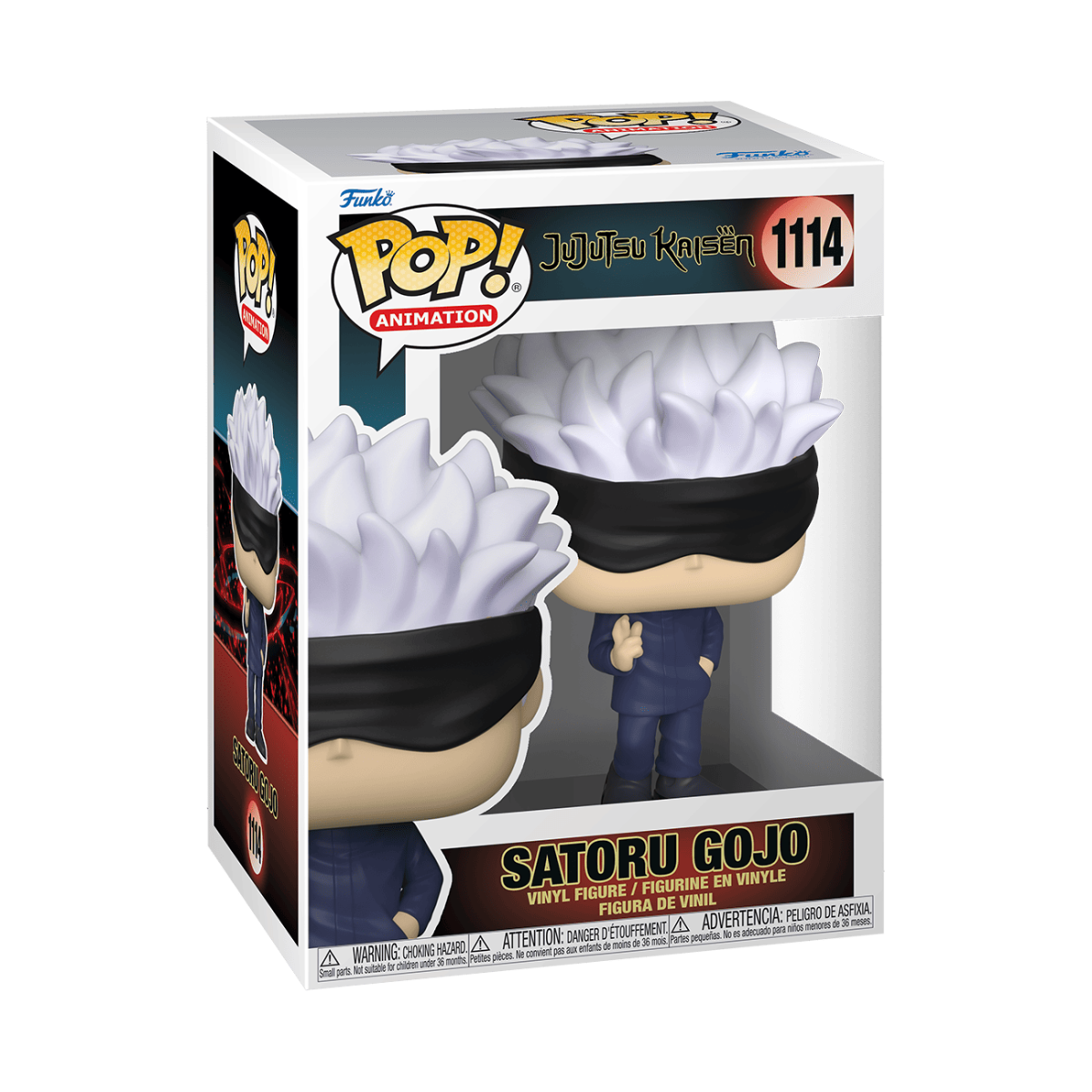 Pop! Satoru Gojo - Figurine Pop! Jujutsu Kaisen - vue 3