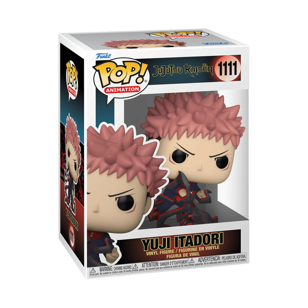 Pop! Yuji Itadori - Figurine Pop! Jujutsu Kaisen - vue 3