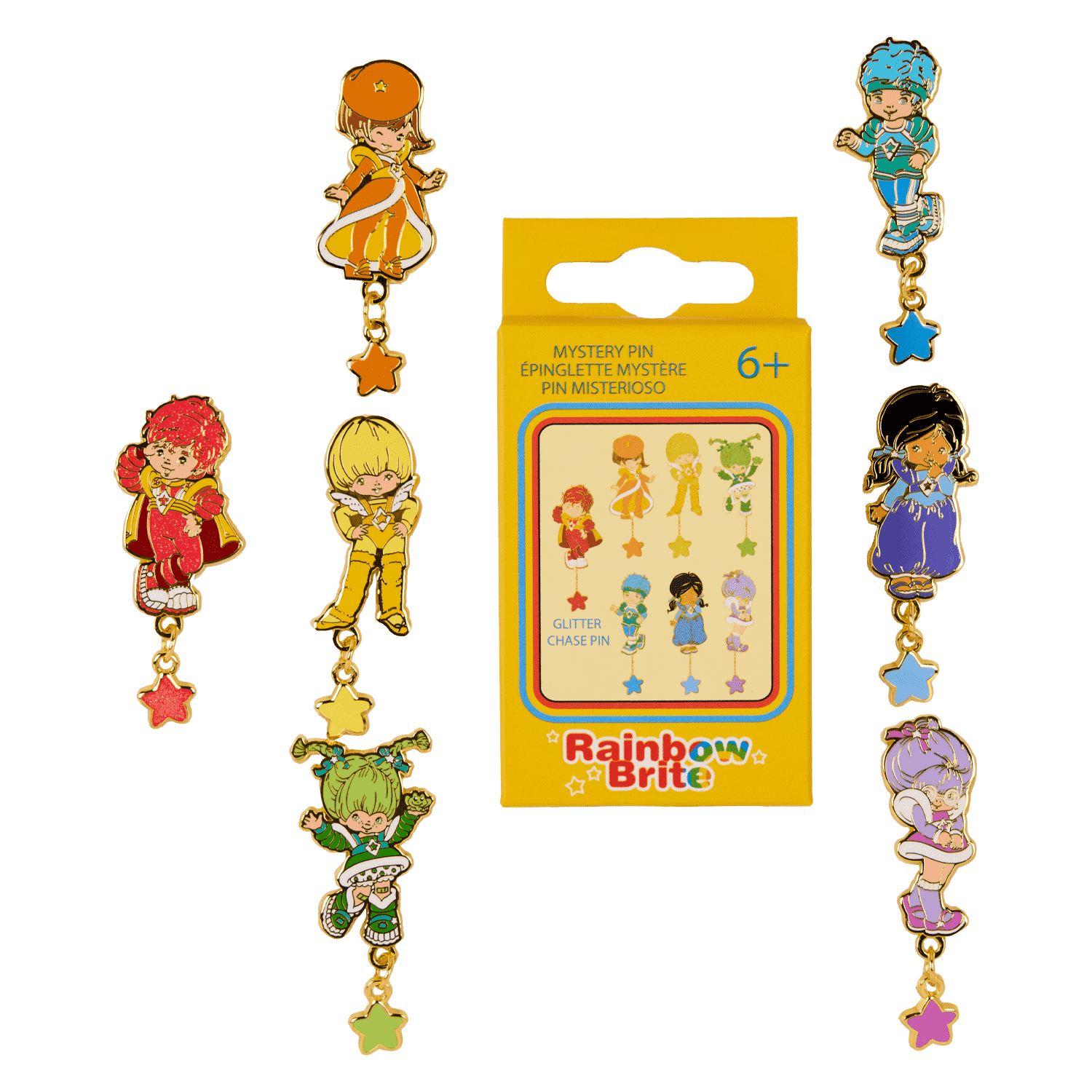 Rainbow Brite??? The Color Kids Star Charm Mystery Box Pin - Figurine Pins