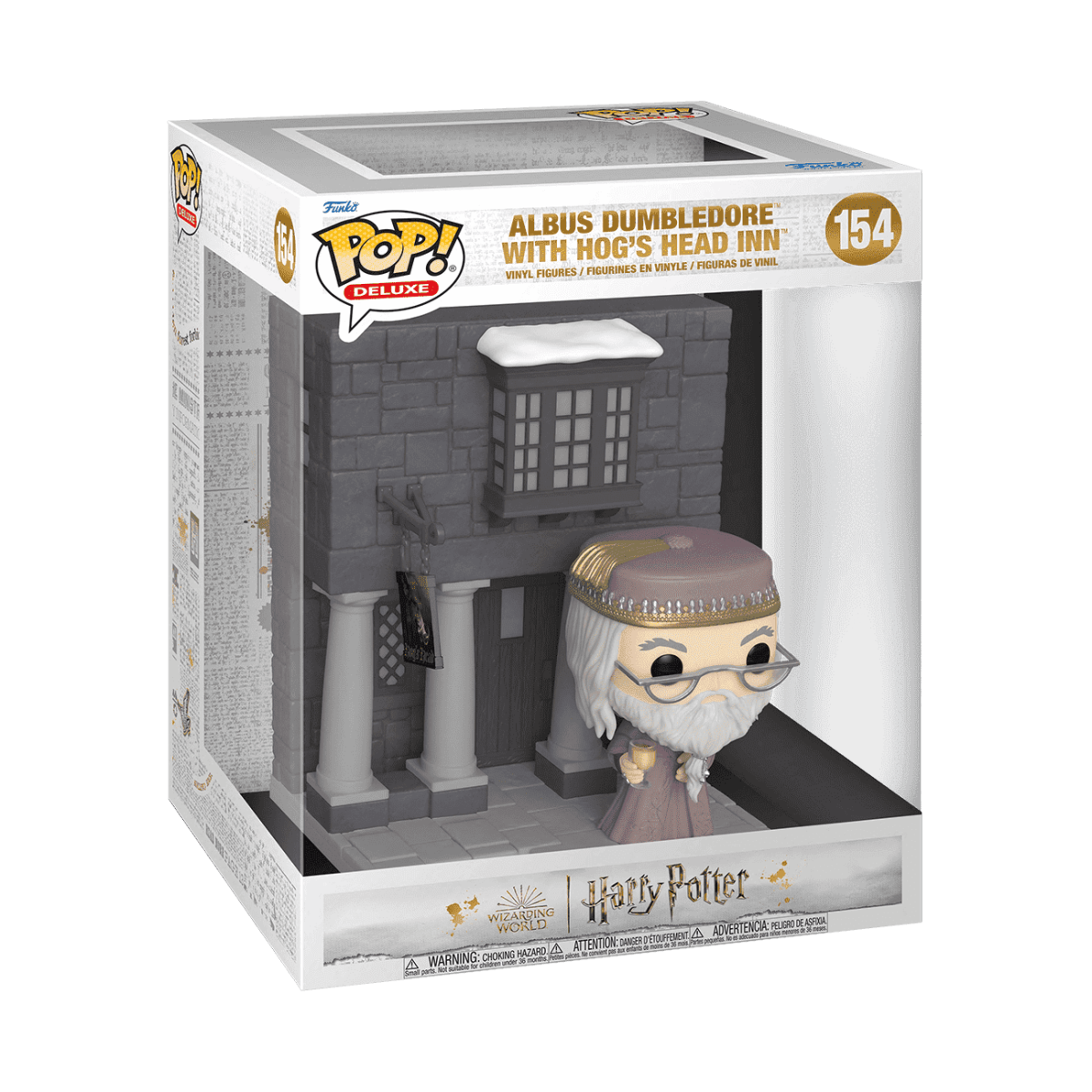 Pop! Deluxe Albus Dumbledore with Hog's Head Inn - Figurine Pop! Harry Potter - vue 3