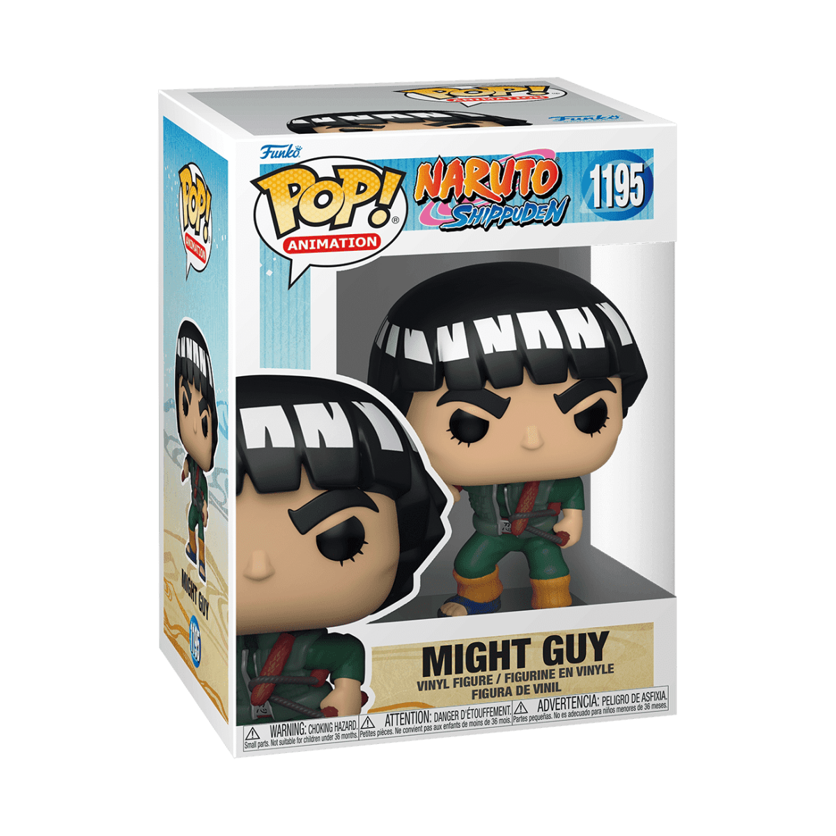 Pop! Might Guy - Figurine Pop! Naruto Shippuden - vue 3