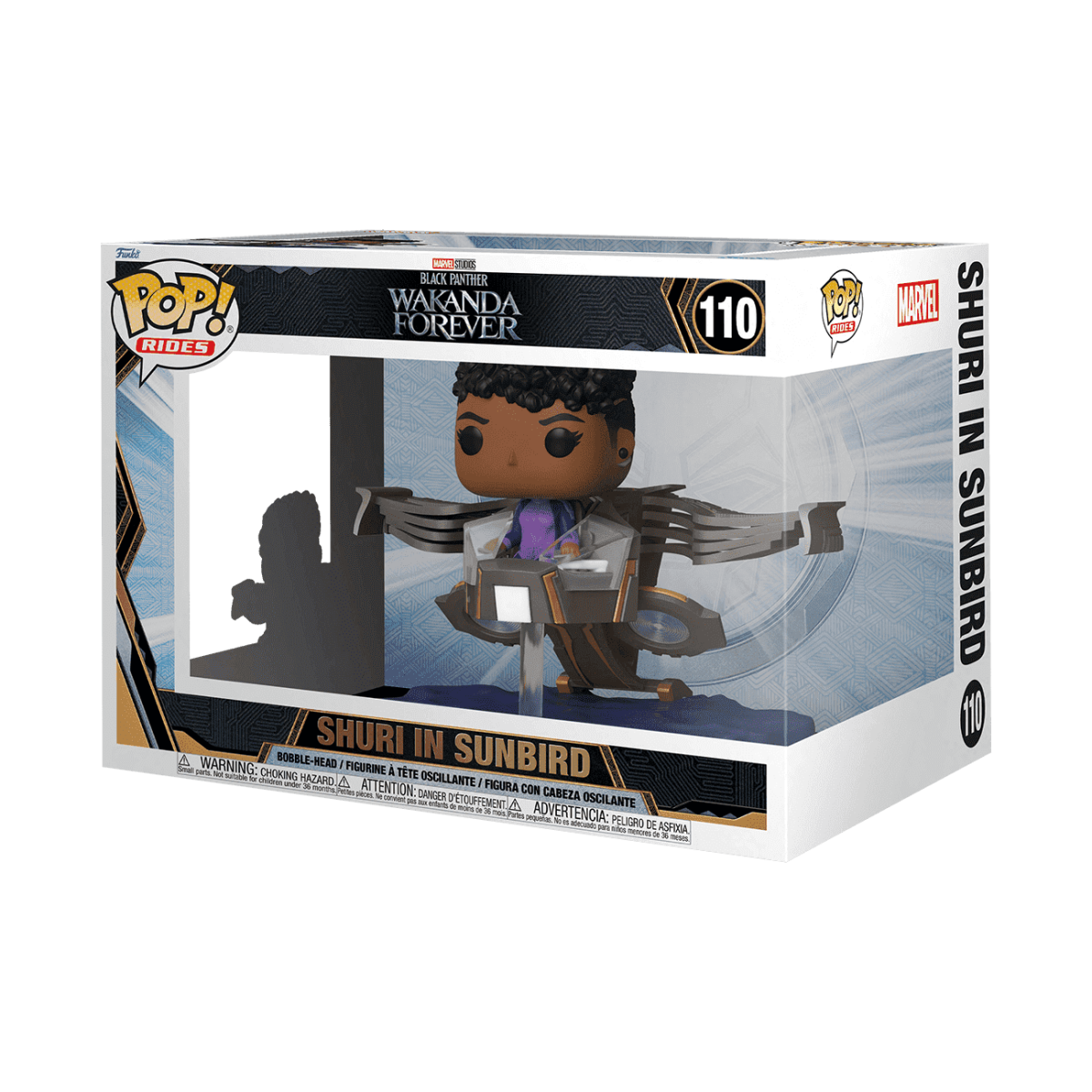 Pop! Rides Shuri in Sunbird - Figurine Pop! Marvel - vue 3