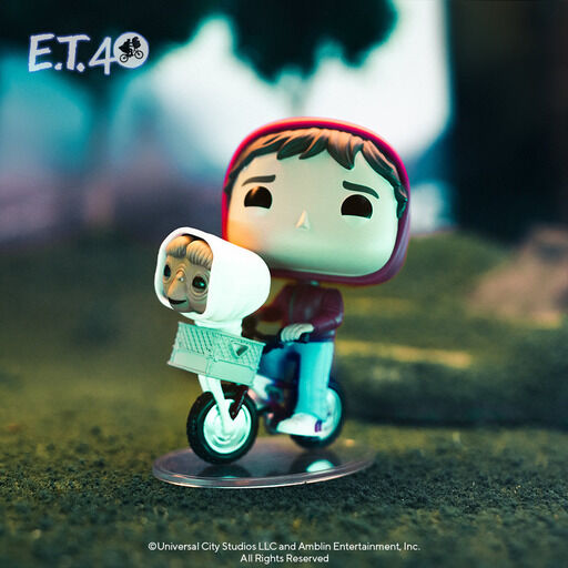 Pop! Elliott & E.T. on Bike - Figurine Pop! E.T. - vue 2