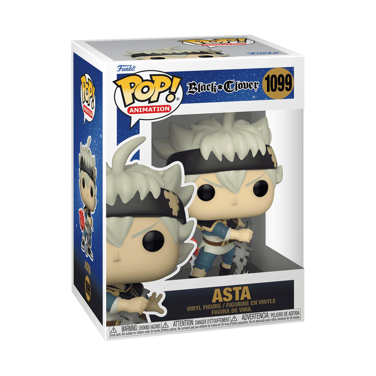 Pop! Asta - Figurine Pop! Black Clover - vue 3