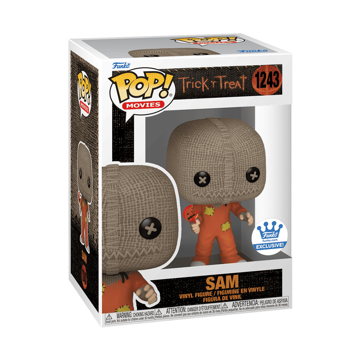 Pop! Sam with Lollipop - Figurine Pop! Trick r Treat - vue 3