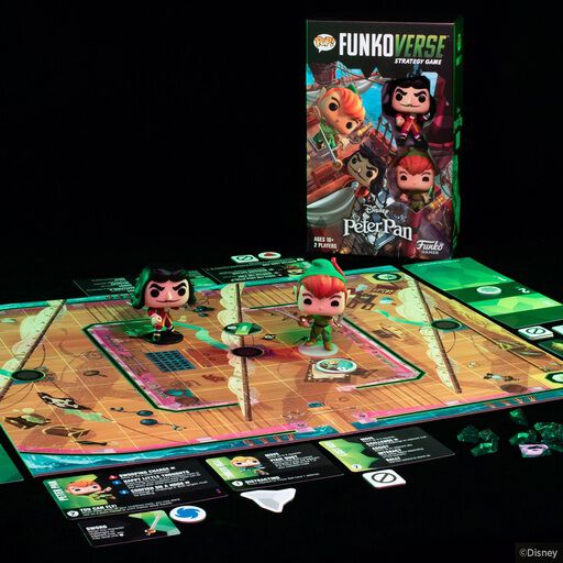 Funkoverse: Peter Pan 100 2-Pack Board Game - Figurine Board Games Disney - vue 2