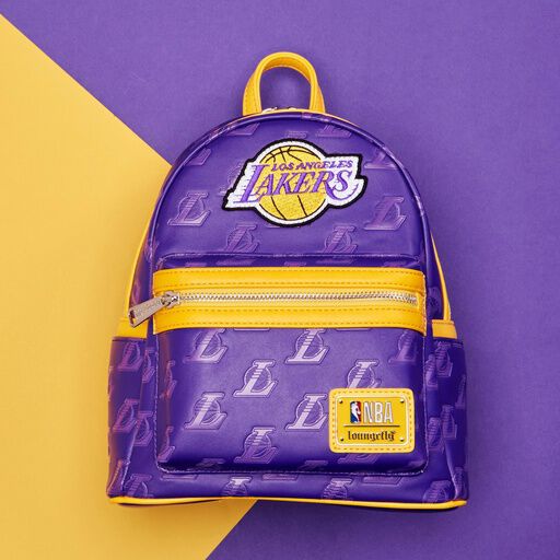 NBA Los Angeles Lakers Logo Mini Backpack - Figurine Bags NBA - vue 2