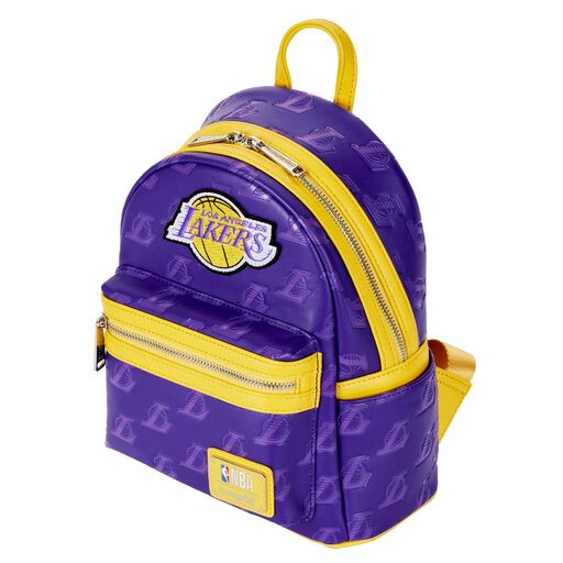 NBA Los Angeles Lakers Logo Mini Backpack - Figurine Bags NBA - vue 3