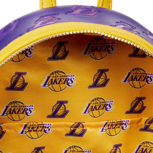NBA Los Angeles Lakers Logo Mini Backpack - Figurine Bags NBA - vue 5