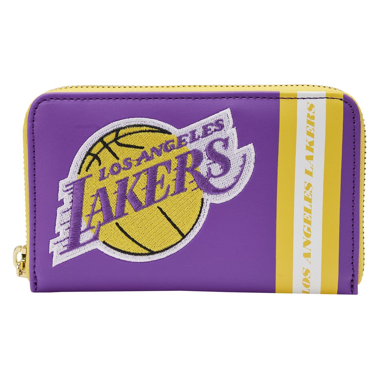 NBA Los Angeles Lakers Patch Icons Zip Around Wallet - Figurine Wallets