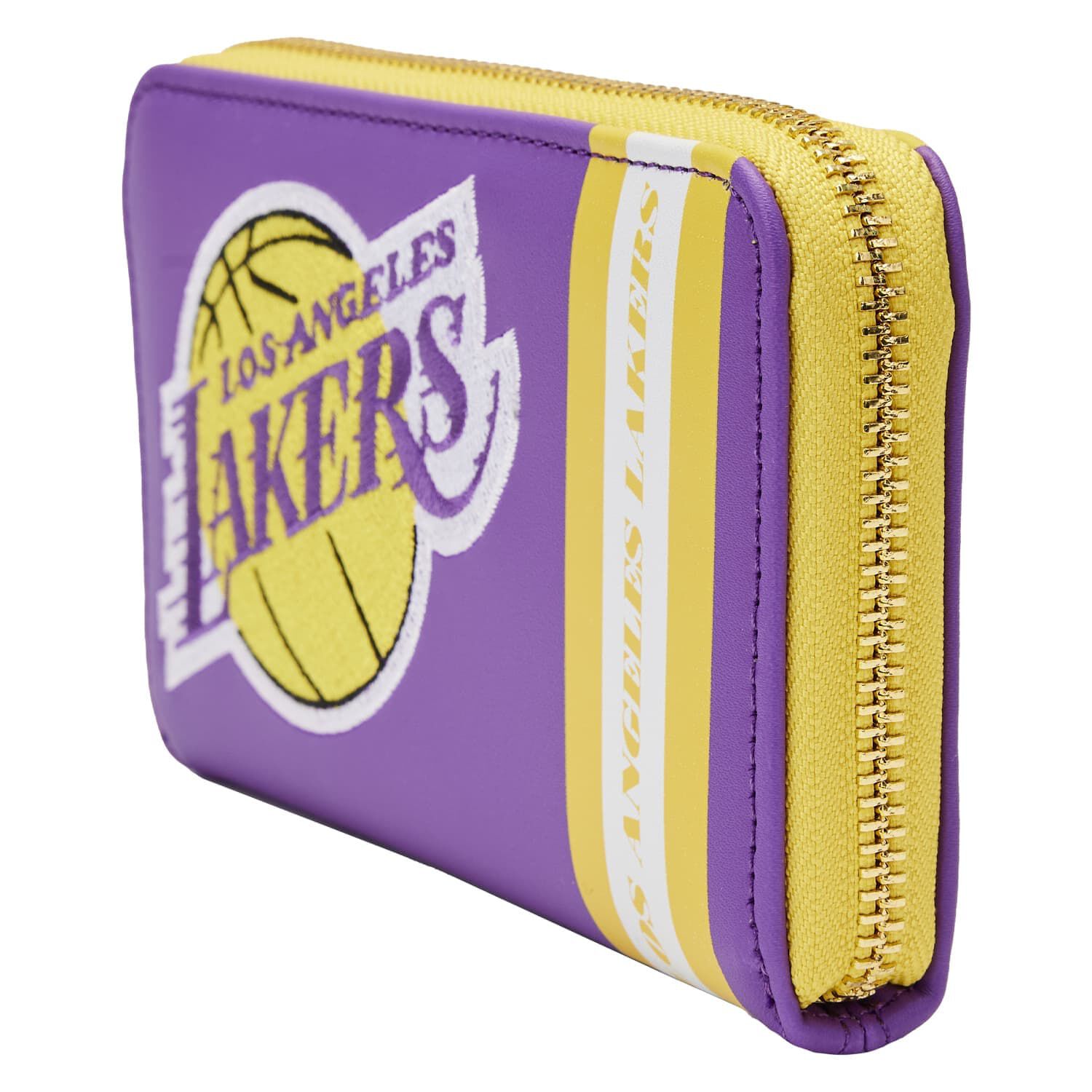 NBA Los Angeles Lakers Patch Icons Zip Around Wallet - Figurine Wallets NBA - vue 4